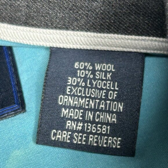 Nat Nast Shirt Mens Medium Silk Wool Blend Black Music Print Band Lounge Party M - Picture 5 of 16